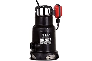 T.I.P. 30258 Dirty Water Submersible Pump Circulation Pump DTX 7500 T Carrier System – Dauerlauffest