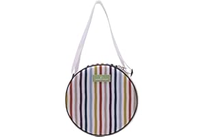 WIDDOP AND CO Widdop Country Living Picknicktaschen-Set für 2 Personen – 2 x Messer/Gabeln/Löffel, 2 x Teller, 2 x Weingläser, 1 x Flaschenöffner – Stilvolles Sommer-Picknick-Set Outdoor Geschirr BBQ