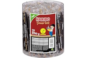 Haribo Bonner Gold 150 Stangen, 1er Pack (1 x 2.7 kg)