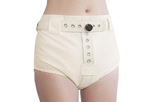 STRAITJACKETSHOP Windel-Überhose - Anti-Windel-Entfernungs-Hose mit Segufix-Verschlüssen