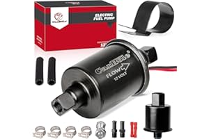 CarBole Bomba de Combustible Eléctrica 12V,5-9PSI,Bombas de Combustible,Entrada y Salida de 5/16 Pulgadas,Todos los automóviles y generadores de 12V Pompe à Carburant