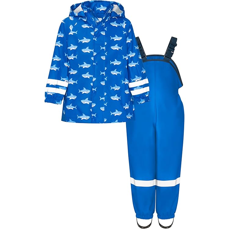 Celavi CeLaVi Regenanzug einteilig in four Farben baby-boys Raincoat