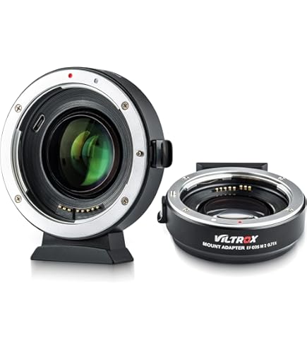 Adattatore VILTROX EF-M2II Speed Booster 0.71x Per Obiettivi Canon EF Su M43 - Foto 3