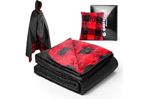 E EASTSTORM Coperta termica, plaid divano, blanket for winter,coperta da picnic impermeabile con 300gsm fodera in 300gsm pile, all'aperto, stadio, calcio, auto, isolata, come regalo