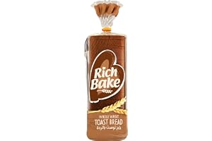 Rich Bake Bran Toast Bread 500 g