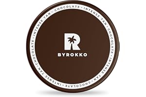 ‎BYROKKO BYROKKO Shine Brown Chocolate Bräunungsbeschleuniger-Creme (200 ml), Super XXL Bräunungscreme für schnelle Schokoladenbräune, Effektiv in Sonnenbank & Außensonne