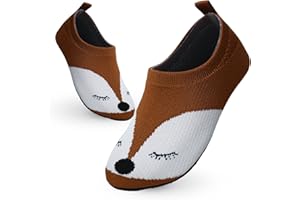 Vorvowry Chaussons Enfant Garçon Fille Antiderapant Pantoufles Respirant Doux et Léger Chaussette Chaussures Slippers