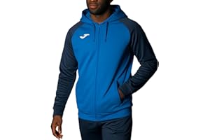 Joma - Sudadera de Hombre con Capucha y Cremallera , 8XS - 3XL - Suave y Cálido con Rib en Puños y Bajo - Academy IV