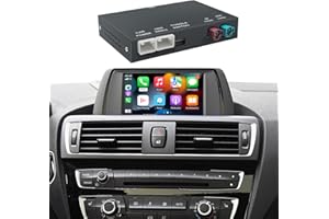 AUTOABC sans Fil Module de Modification Carplay/Android Auto pour BMW NBT System série 3/4 / 5/6 / 7 X1 / X3 / X4 / X5 / X6 2012-2016 Support mirrorlink et OEM Fonction de Voiture