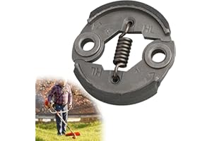 Annlpoy 1pcs frizione centrifuga a molla motore a scoppio,molla frizione di ricambio per decespugliatore 43cc/52cc,Diametro 75mm, Distanza tra i Fori 52mm, Altezza 14mm