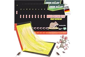 EITEYI 𝐀𝐦é𝐥𝐢𝐨𝐫é Piege a Souris/Piège à Souris Professionnel 5PCS Attrape Souris,Colle Souris Collant Anti Souris Glue Souris Piège Souris Plaque Collante Piège Souris et à Rat