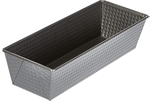 Zenker Stampo Plum Cake 30cm in acciaio al carbonio, rivestimento antiaderente Linea Black Metallic