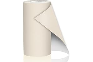 CAHOMO Patch di Riparazione in Pelle, 10x160 cm Toppe per Riparazione Autoadesive in Pelle,Kit di Riparazione in Pelle per Divani,Seggiolino Auto,Borse,Giacche Riparazione e Ristrutturazione,Beige Bianco