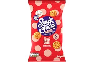 Snack a Jacks Sweet Chilli Multipack Rice Cakes Crisps 5 x 19g