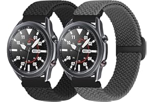 WNIPH 22mm Geflochtene Nylon Armband für Amazfit GTR 4/GTR 3 Pro/GTR 3/GTR 2e/GTR,Garmin Feinx 6/5/7/5 Plus/6 Pro/Forerunner 935/945/955/Instinct 2 Solar,Huawei Watch GT/GT 2e/GT2/GT2 Pro/GT3/GT3 Pro
