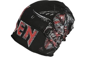 Iron Maiden Unisex Mütze schwarz Band-Merch, Bands