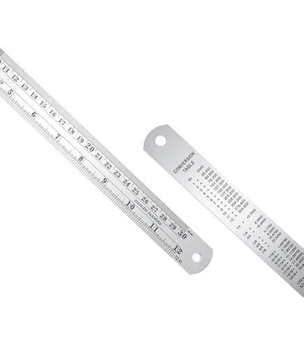 Stainless Steel Positioning Ruler, Ruler Tool Brass Steel Ruler Block, Ruler Stopper, Marking - View #5