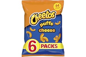 Cheetos Puffs, Cheese, 6 x 13 g