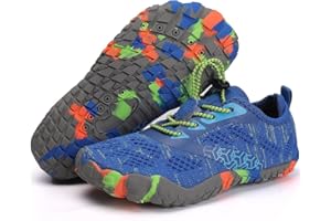 GOGOUP Kid's Trail Running Shoes Boys Girls Water Shoes Quick Dry Lightweight Outdoor Camping Climbing Shoes Unisex