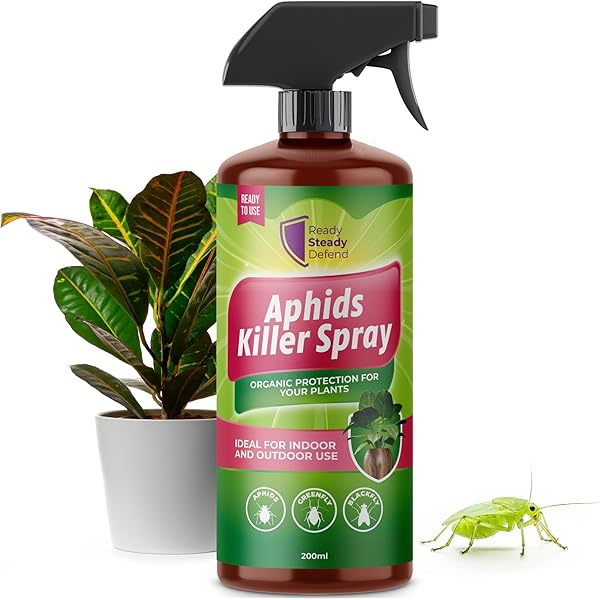 100% Natural Aphids Repellent | Safe For Humans & Pets | Protects