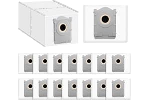 ‎ALLOYTOOL 16 Stück Antibakterielle Staubbeutel für Ecovacs Deebot X8/X9 Pro Omni, T50 Omni/T50 Pro Omni/T50 Max Pro/T80 Omni, T50 Pro Gen2 / T50 Omni Gen2 / T30C Pro Omni Saugroboter Ersatzbeutel Zubehörset