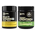 OPTIMUM NUTRITION (ON) Multivitamin for MEN 60 Tablets, 26 Vitamins & Minerals and Creatine Micronized 100 g, Unflavored, 1 count, 33 servings