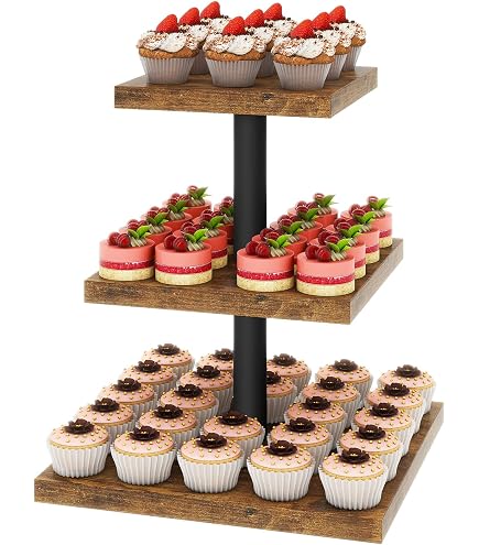 Alzata per dessert a più livelli, piatti da frutta, vassoio per servire