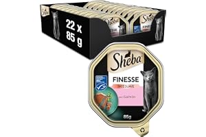 Sheba Finesse Tray lax 22 x 85 g