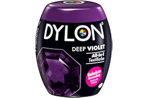 DYLON Deep Violet All-in-1 Textilfarbe (für frische und intensive Farben) 1 x 350 g