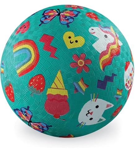 Crocodile Creek Ballon playground 18cm - Le jardin des licornes - Sport Crocodile Creek Ballon playground 18cm - Le jardin des licornes - Sport