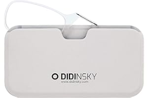 DIDINSKY Lesebrille für Damen und Herren Transparent. Kompakte leichte randlose brillen. Brillengestelle für damen und herren irormphiblen. Lesehilfe Retro. 10 Farben und 5 Abstufungen - MOMA