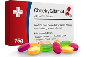 JOYFUL CLAN Funny Prank Pill Box with Sweets Gag Gifts for Men Funny Valentines Gifts for Him Xmas Secret Santa Christmas Stocking Filler for Women- Novelty Joke Birthday Gifts for Boyfriend Dad (CheekyGitFD)