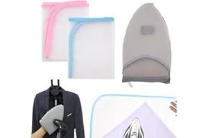PLUVYZE 4 Pcs Panno Per Stirare Stiramaniche Telo Per Stirare Sul Tavolo Mit Guanto Per Ferro Da Stiro Verticale Proteggi I Vestiti E Previeni Le Ustioni
