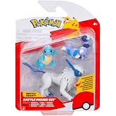 Pok&eacute;mon PKW4096 - Savaş Fig&uuml;r&uuml; Seti - Schiggy, Skorupi, Absol, Resmi Fig&uuml;r Seti