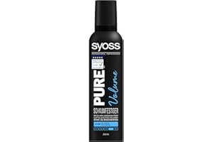 Syoss Foam-Resistant Pure Volume Hold Level 3, Pack of 1 (1 x 250 ml)