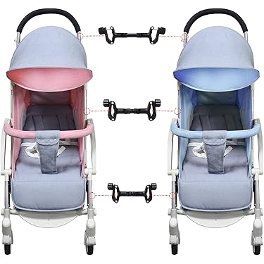 Connettore Per Passeggini Doppi - Trasforma Due Passeggini Singoli In Un Doppio Affiancato - Foto 8