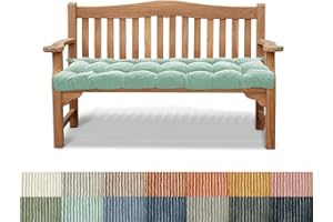 PHUSTJKL Bankauflage Bankkissen Stuhlkissen 70X30X6CM rutschfeste Gartenbankkissen Bankpolster Rückenkissen Schaukel Sitzkissen für Outdoor Indoor Gartenmöbel Terrasse Drinnen-Hellgrün