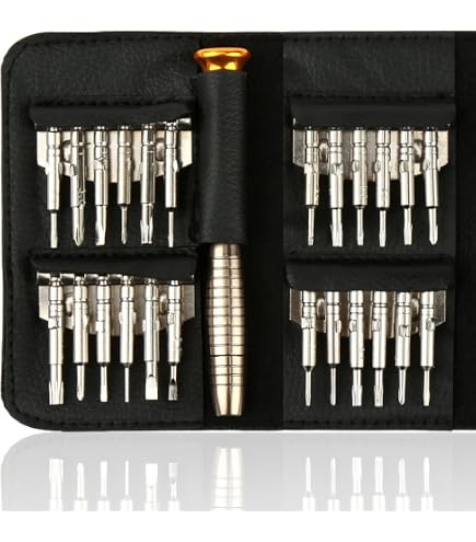 WWS-JOREST 38 Pcs Petits Tournevis de Précision, Cadeaux