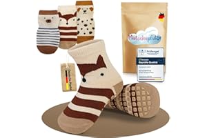 Matschepfuetze Stoppersocken Kinder – Extra Anti-Rusch Funktion für maximalen Halt – Baby Socken für Komfort & Sicherheit – Stoppersocken Baby für Spaß & Abenteuer ohne Rutschgefahr