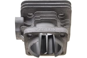 ‎WOOSTAR WOOSTAR 44mm Große Bohrung Zylinder Ersatz für 2 Takt 47ccm 49ccm Roller Mini ATV 4 Wheeler Quad Modified Pocketbike