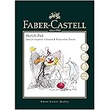 Faber-Castell Art & Graphic Sketch Pad, A4 160 GSM Pad of 40 Sheets