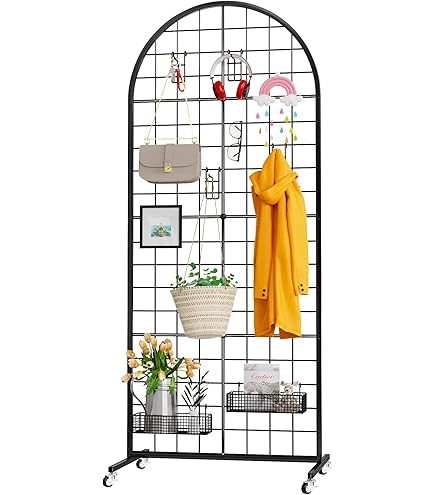 Portable Gridwall Panel Display Stand 2' X 5.5' Ft - Movable