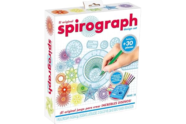 Party town Pour Spirograph Design | Spirographe | Mandala Designer | Kit Mandala Enfant Et Adulte | Kit Dessin Enfant | Cadeau Fille 8 Ans | Jeux Creatif