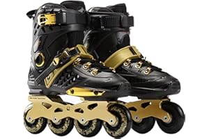 KLZZUK Inline Skates Adult Roller Skates Sports Roller Blades for Outdoor & Indoor, Professional Inline Skates for Women Men Teens Unisex,XVBVS