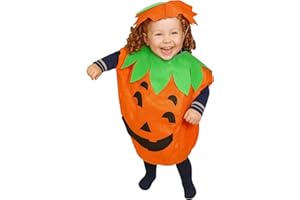 Ikumaal Kürbis-Kostüm, An01 68-116, für Baby Babies Klein-Kind Kind-er, Halloween Kostüm-e Grusel Verkleidung Fasching Karneval Karnevalskostüme Faschingskostüme