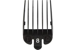 WAHL PROFESSIONAL Wahl Peine nº8-25mm, Negro, Estándar