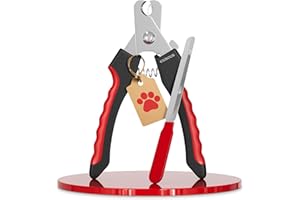 GUBCUB Dog Nails Clippers with Safety Guard & Nail File – Professional Dog Nail Clipper for Large, Medium, Small Dogs, Cats, Puppies – Dog Clippers nail, Dog Claw Clippers, Dog Grooming Tool