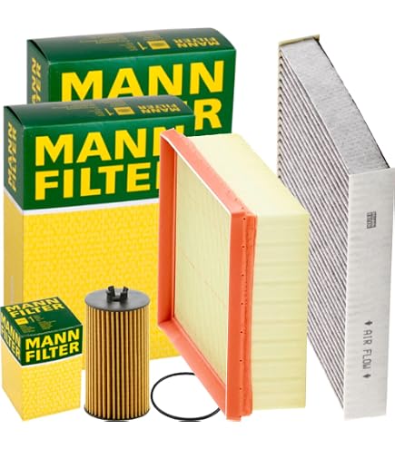 MANN INSPEKTIONSPAKET+5L MOTUL GM 5W-30 ÖL Passend Für OPEL CORSA C COMBO 75-90
