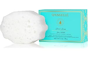 Spongellé Pedi-Buffer, Cleanse, Exfoliate & Polish Feet, Beach Grass
