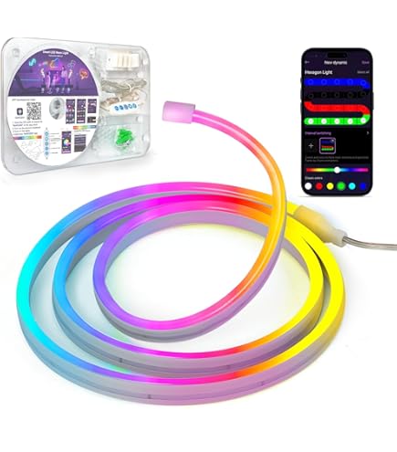 PAUTIX USB 5V LED Streifen Warmweiss 3000K 2M, TV Led Beleuchtung 640LEDs Dimmbar COB LED Strip Lights CRI90 Flexibel LED Band licht für Schlafzimmer,Zuhause DIY Beleuchtung